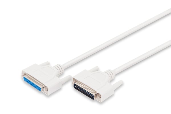 Miniatyrbild 1 av 3: Digitus AK-610201-020-E seriella kablar Beige 2 m DSUB, 25-pin