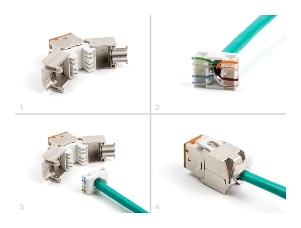 Miniatyrbild 2 av 5: DeLOCK 88117 keystone-modul