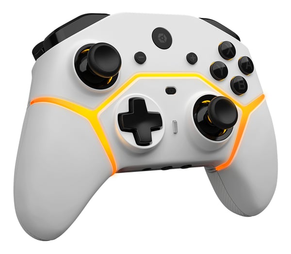 Pikkukuva 4 / 6: Gioteck SC3 Valkoinen Pad-ohjain Analoginen/Digitaalinen Nintendo Switch, Nintendo Switch Lite, Nintendo Switch OLED, PC