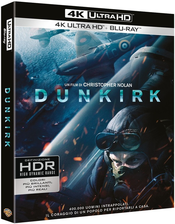 Miniatyrbild 1 av 2: Warner Home Video Dunkirk Blu-ray Tjeckiska, Engelska, Franska, Grekiska, Ungerska, Italienska, Polska, Ryska, Thailändska, Turkiska