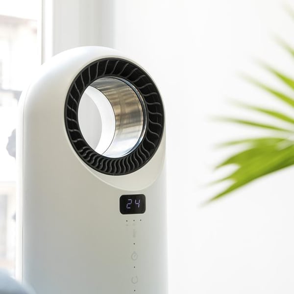 Miniatyrbild 6 av 10: Cecotec Readywarm 8200 Bladeless inomhus Svart, Vit 1500 W Elektrisk värmefläkt