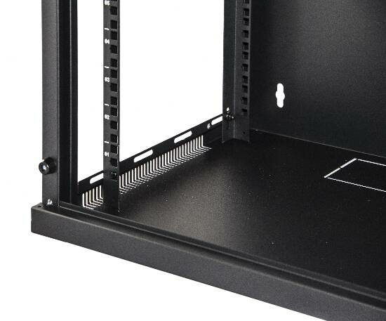 LINK LK1912UN rack 12U Väggmonterad rack Svart