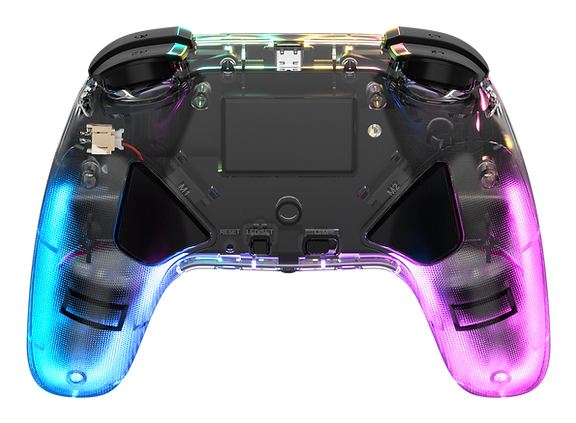 Miniatyrbillede 3 af 7: Dragonshock Orion Glow Sort Bluetooth Gamepad Analog/digital Nintendo Switch