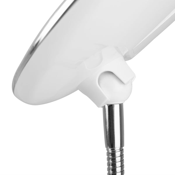Miniatyrbillede 2 af 6: Orbegozo ESP 1020 makeup spejl Sugekop Rund Sølv, Hvid