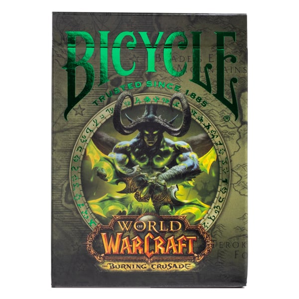 Bicycle World Of Warcaft Burning Crusade kortspil 56 stk