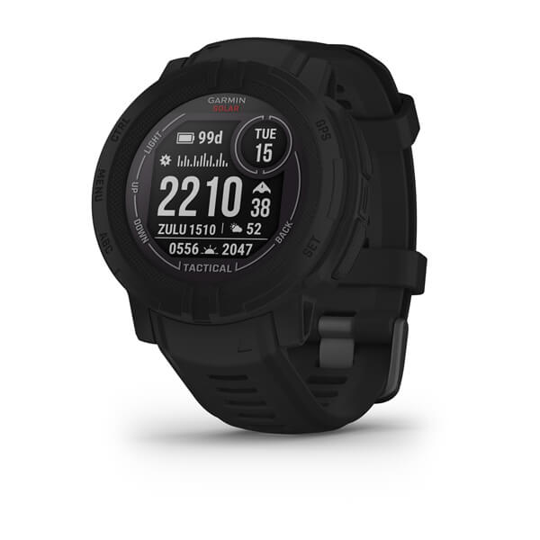 Garmin Instinct 2 Solar Tactical Edition 2,29 cm (0.9") MIP 45 mm Digital 176 x 176 pixel Sort GPS (satellit)