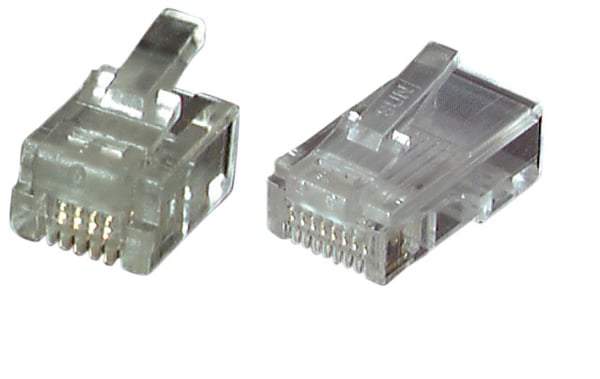 EFB Elektronik RJ-12 UTP E-MO 6/6 SF Transparent EFB Elektronik RJ-12 UTP E-MO 6/6 SF Transparent