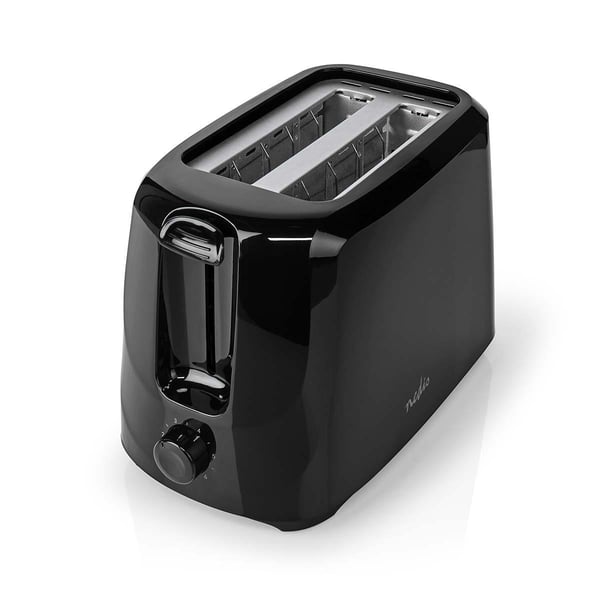 Miniatyrbillede 2 af 15: Nedis KABT150EBK brødrister 6 2 skive(r) 700 W Sort
