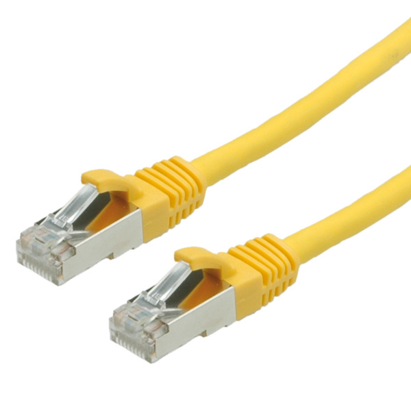 VALUE S/FTP Patch Cord Cat.6, halogen-free, yellow, 2m netværkskabel Gul