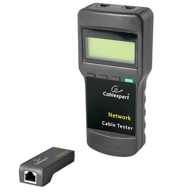 Cablexpert NCT-3 verkkokaapelin testeri Harmaa
