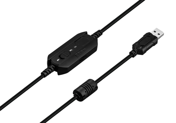 Defender Cosmo Pro Headset Ledningsført Spil Sort