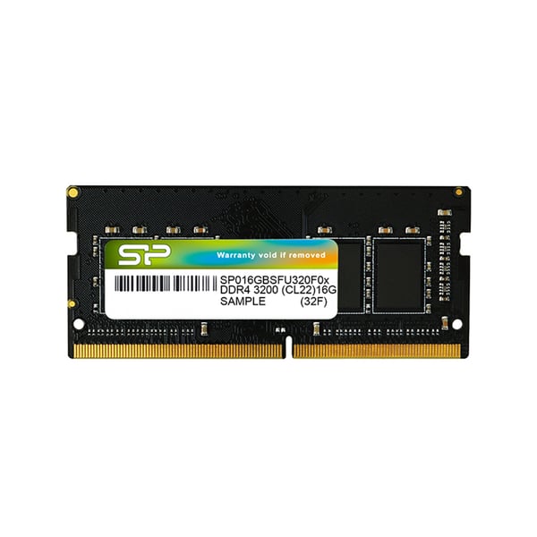 Silicon Power SP016GBSFU320X02 muistimoduuli 16 GB 1 x 16 GB DDR4 260-pin SO-DIMM Silicon Power SP016GBSFU320X02 muistimoduuli 16 GB 1 x 16 GB DDR4 260-pin SO-DIMM