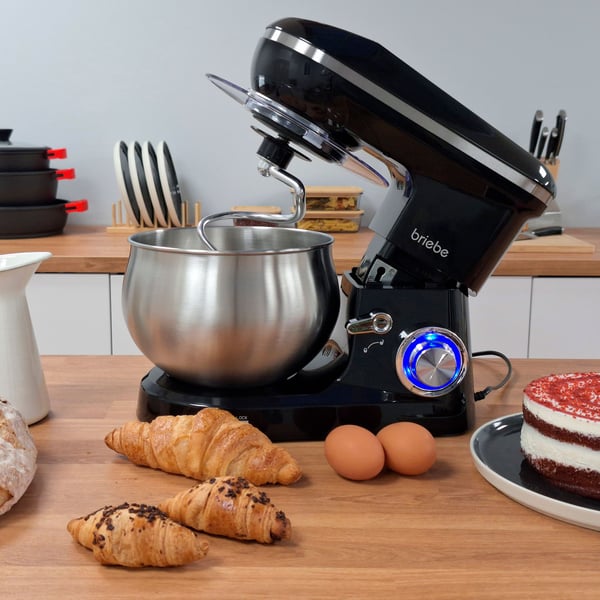 Miniatyrbild 9 av 10: Briebe KM1164 Stativmixer 1800 W Svart
