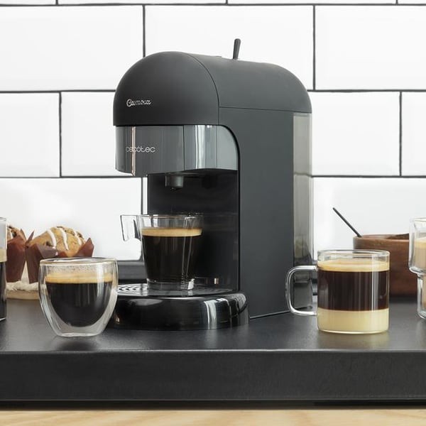 Cecotec Cumbia Capricciosa Black Fuld-auto Espressomaskine 0,6 L