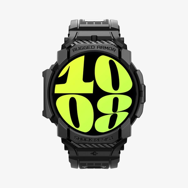 Spigen Rugged Armor Pro Band Sort Termoplastisk polyurethan (TPU)
