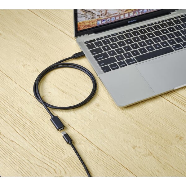Renkforce RF-4755222 USB-kabel USB 3.2 Gen 2 (3.1 Gen 2) 2 m USB C 10 Gbit/sek. 60 W Sort