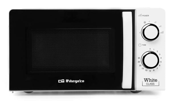 Orbegozo MI 2115 Vit Enbart mikrovågsugn Bänkdiskmaskin 20 l 700 W