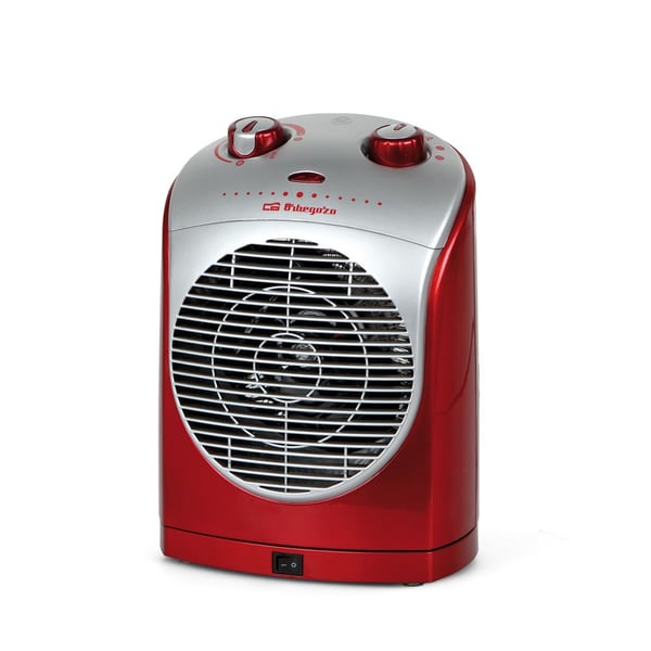 Orbegozo FH 5025 inomhus Röd, Silver 2200 W Elektrisk värmefläkt