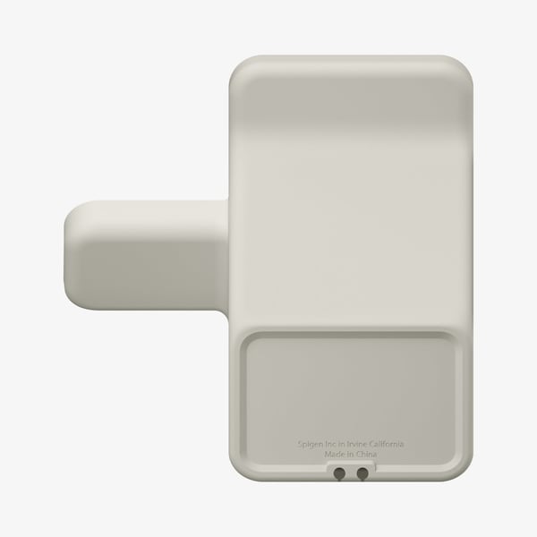 Spigen Magsafe Duo Charger Stand (Mag Fit) Smartphone, SmartWatch Beige USB Trådløs opladning Indendørs