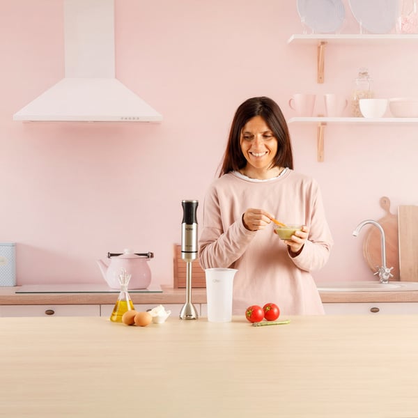 Miniatyrbillede 11 af 12: Solac Pro 1502 0,7 L Nedsænkning blender 1500 W Rustfrit stål
