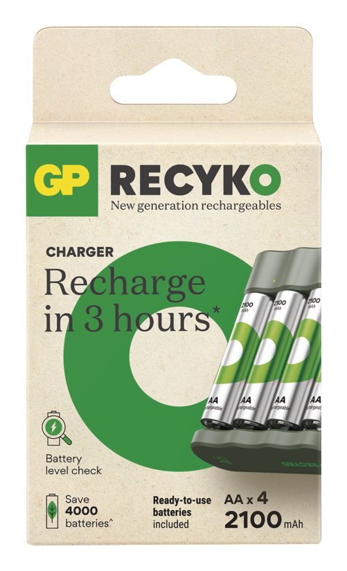 GP Batteries Economy E441 batterioplader Universel USB