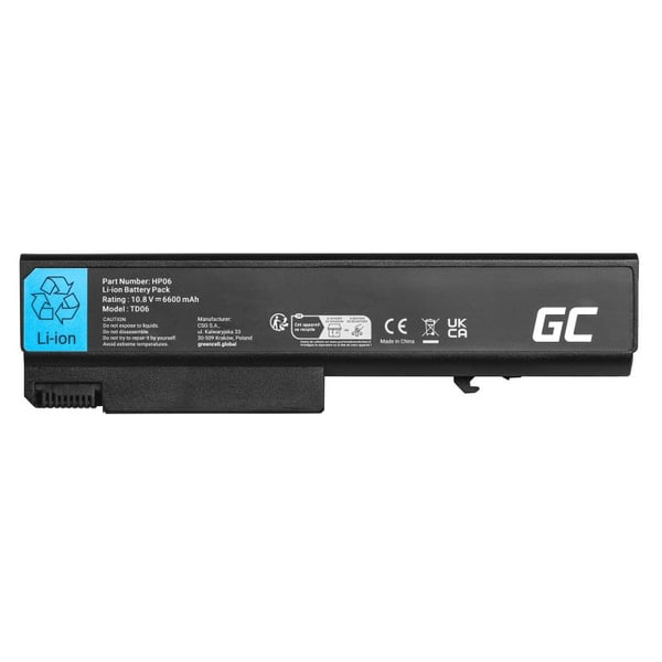 Miniatyrbild 5 av 5: Green Cell HP06V2 reservdelar bärbara datorer Batteri