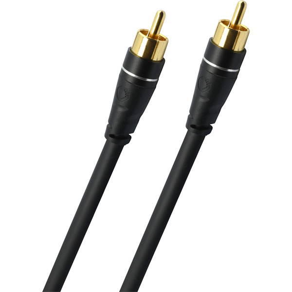 OEHLBACH Sub Link lydkabel 7,5 m RCA Sort