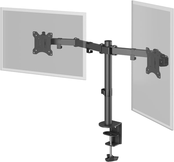 Goobay Dobbelt-skærmholder Flex (58529)
