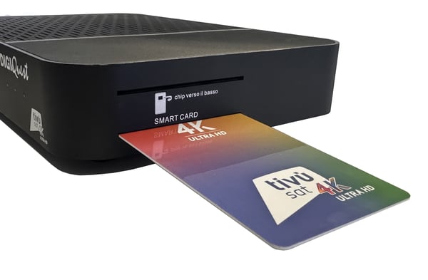 Digiquest AX3_tivusat Combo Kabel 4K Ultra HD Sort