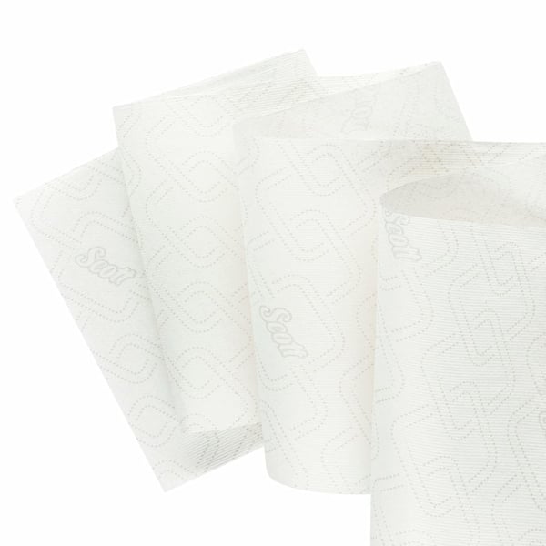 SCOTT Cleaning papper Vit 350 m