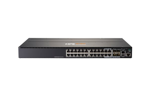Miniatyrbild 1 av 3: HPE Aruba Networking 2930M 24G 1-slot Switch hanterad L3 Gigabit Ethernet (10/100/1000) Strömförsörjning via Ethernet (PoE) stöd 2U Grå