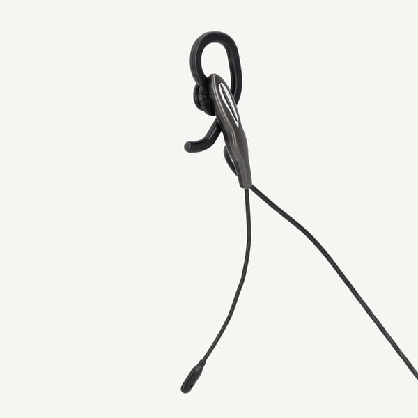 Nedis CHSTUM210BK kuulokkeet ja kuulokemikrofoni Langallinen Ear-hook, In-ear Toimisto/puhelukeskus USB Type-C / USB Type-A Musta, Harmaa