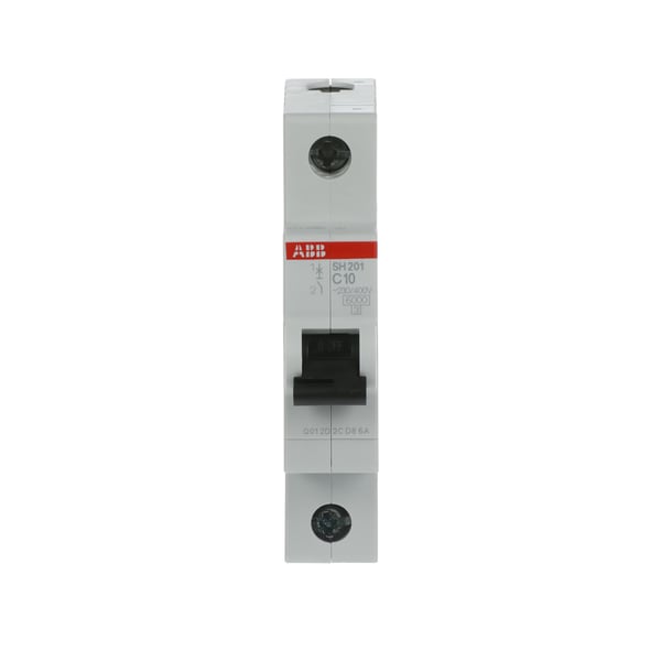 ABB SH201-C10 kredsløbsafbryder Miniature strømafbryder Type F 1