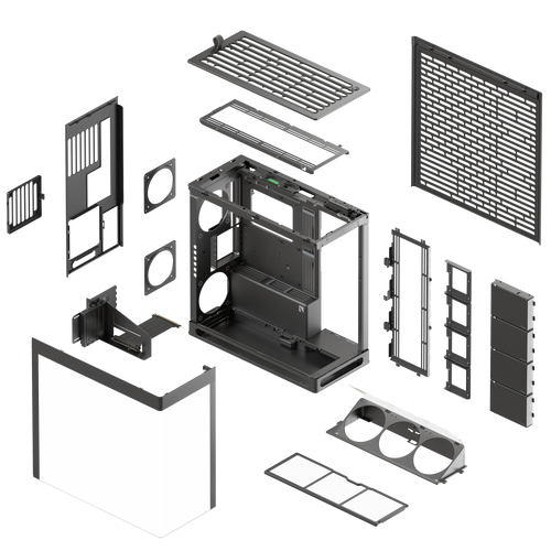 HAVN HS 420 VGPU Midi Tower Musta
