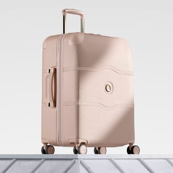 Delsey 0016768012780 matkalaukku Kova kuori Beige 38 L Polykarbonaatti (PC)