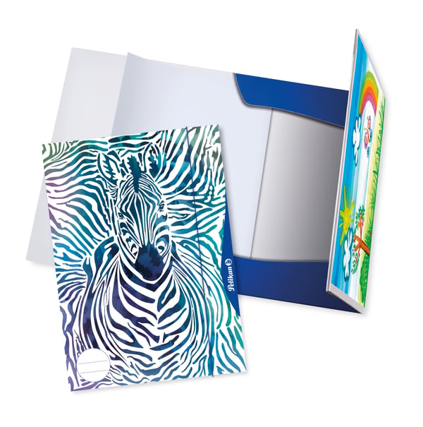 Pelikan 240406 folder Blå, Hvid A4