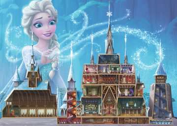 Miniatyrbillede 2 af 3: Ravensburger Elsa Puslespil 1000 stk Tegnefilm
