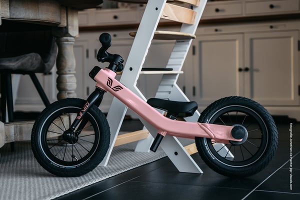 Vici 3-in-1 Løbecykel Aluminium Rose