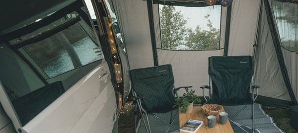 Miniatyrbillede 2 af 5: Outwell Moonstone Stringlight Lantern USB-drevet campinglanterne USB-port