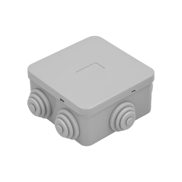 Wolfpack Caja Estanca Superfie Con Clip 80x80x40 Mm