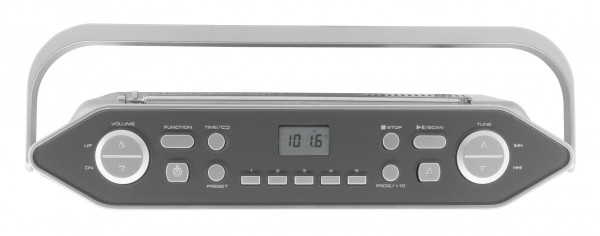 Miniatyrbillede 5 af 5: BOOMBOX SOUNDMASTER RCD1755SI FM-PLL, CD/CD-R/RW/MP3, VERTIKAL CD-AFSPILLER