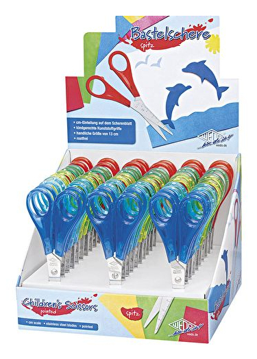 Wedo 77 30 kontorssax Universal Rakt snitt Blandade färger