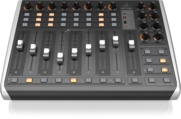 Behringer X-TOUCH COMPACT MIDI-kosketin 0 kosketinta USB Musta