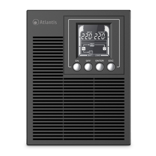 Atlantis Land A03-OP1002XLN UPS-enhed Interaktivt indgangsstik 1 kVA 700 W