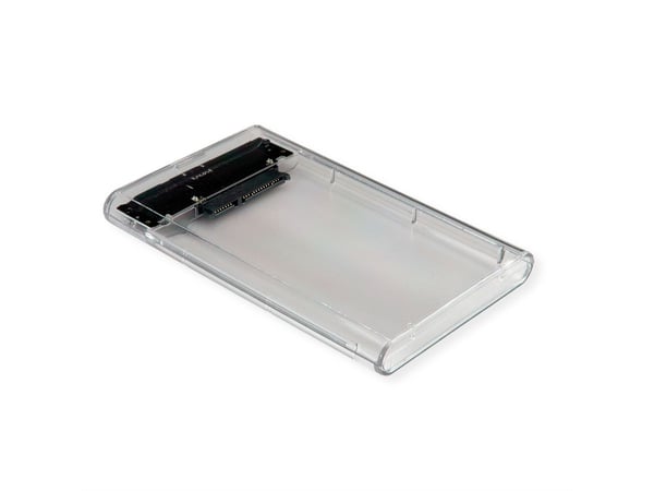 VALUE 16.99.4214 drevkabinet HDD/SSD kabinet Transparent 2.5"
