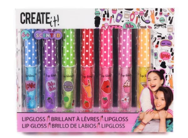 Miniatyrbillede 1 af 3: Canenco Create It! Lip Gloss Whit Glitter&Scented