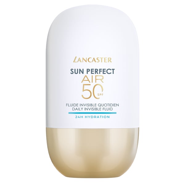 Pikkukuva 1 / 8: Lancaster Sun Perfect AIR Daily Invisible Fluid SPF50 24H Hydration Aurinkovoiteen neste Kasvot 50 Aikuiset