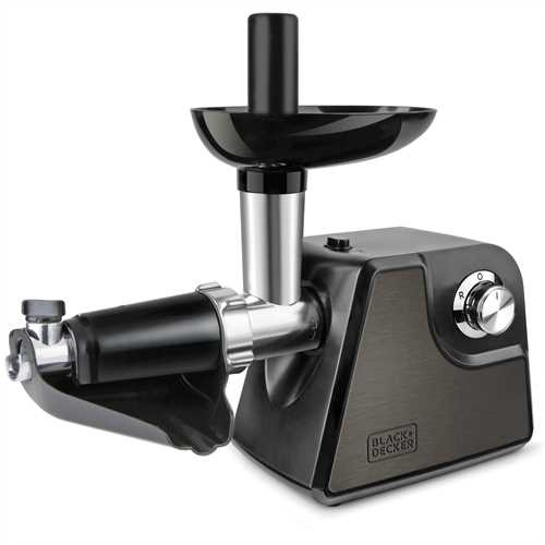 Black & Decker BXMMA1000E köttkvarn 1000 W Svart