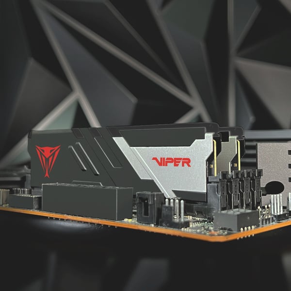 Miniatyrbild 6 av 6: Patriot Memory Viper Venom PVV516G560C40K RAM-minnen 16 GB 2 x 8 GB DDR5 288-pin DIMM ECC