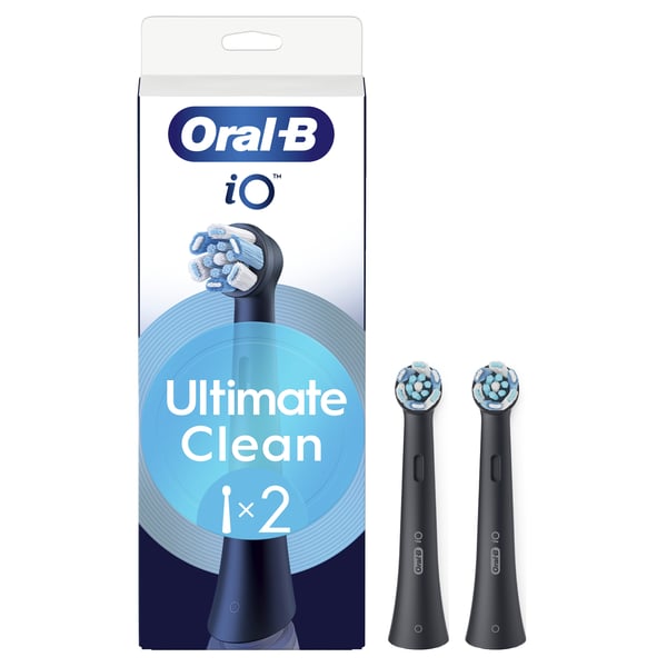 Oral-B 80782592 børstehoved til elektrisk tandbørste 2 stk Sort